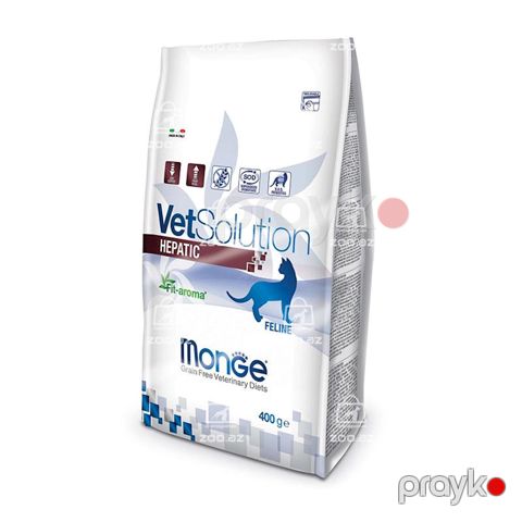 Quru yem Monge Vetsolution Hepatic Grain Free Cat, 400 q — Bakı