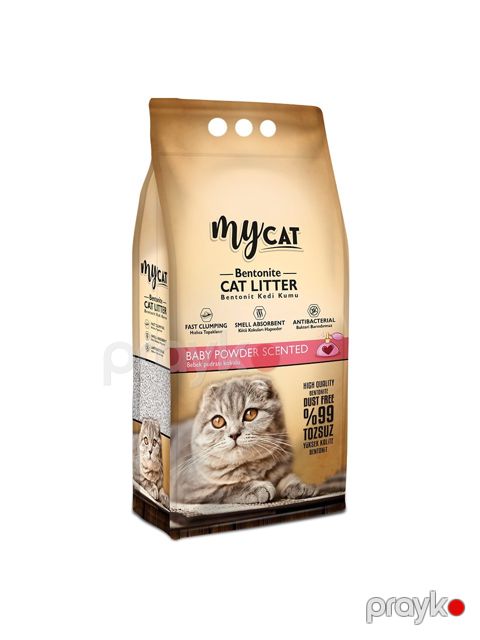 Topalanan doldurucu My Cat Baby Powder Scented, 10 l — Bakı