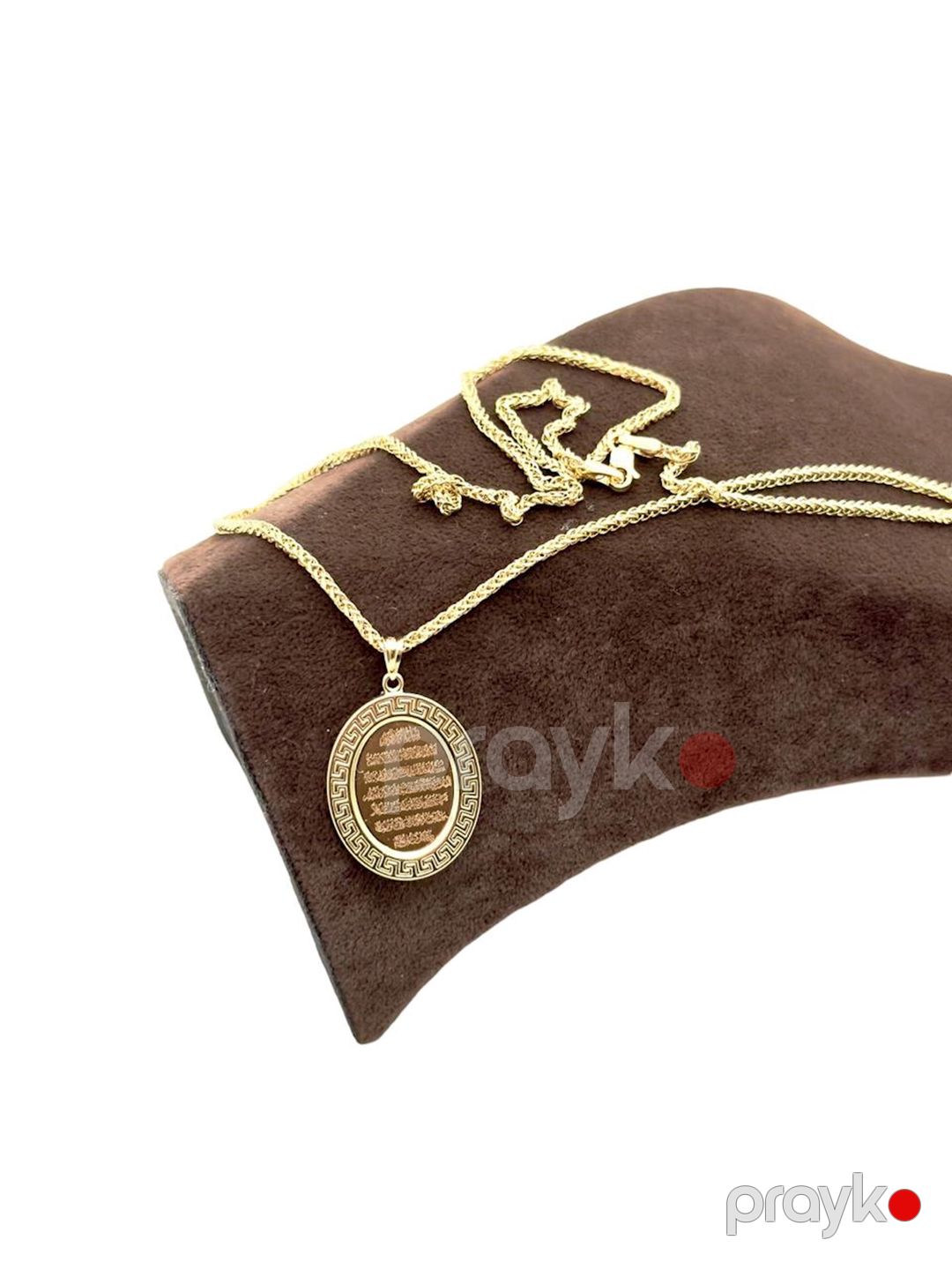 Kulonlu qızıl zəncir Ozg-10162 — Mallar, Bakı (2)