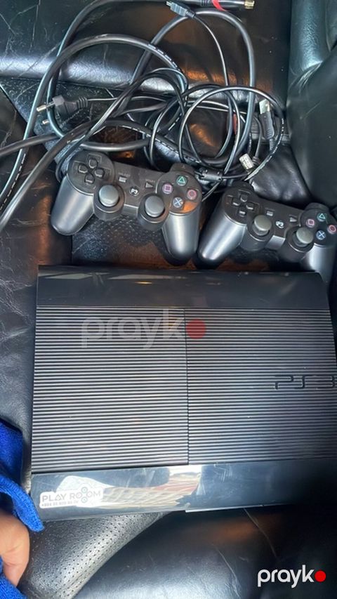PlayStation 3 (PS3) Super Slim oyun konsolu seti Icinde 60 oyun var — Bakı