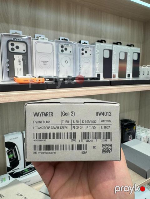 Смарт-очки Ray-Ban Meta Wayfarer (Gen 2) (Shiny Black/Clear to — Bakı