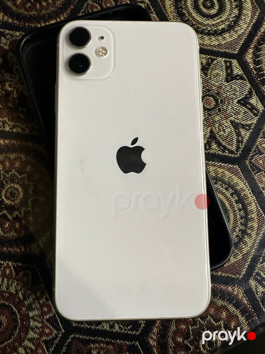 Apple iPhone 11 White 64GB/4GB — Smartfonlar, Bakı (2)