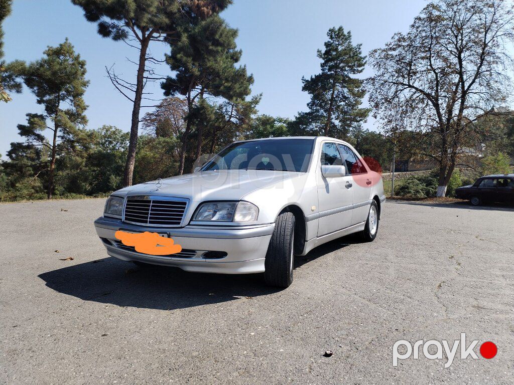 Mercedes C 200, 2.0 L, 2000 il, 240 000 km — Avtomobillər, Quba (12)