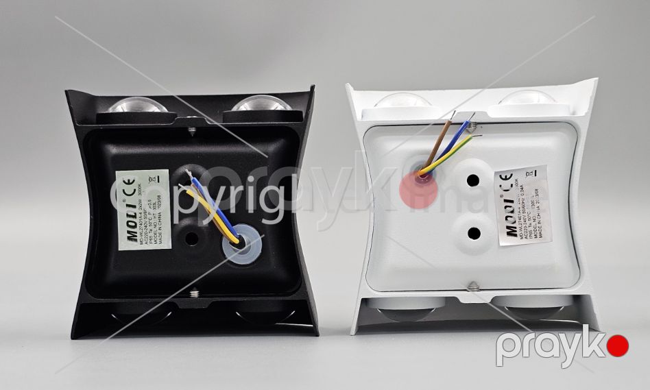 LED işığı fasad üçün Modi WL27401A-4, 2x2W 95x37x77мм — İşıqlandırma, Bakı (3)