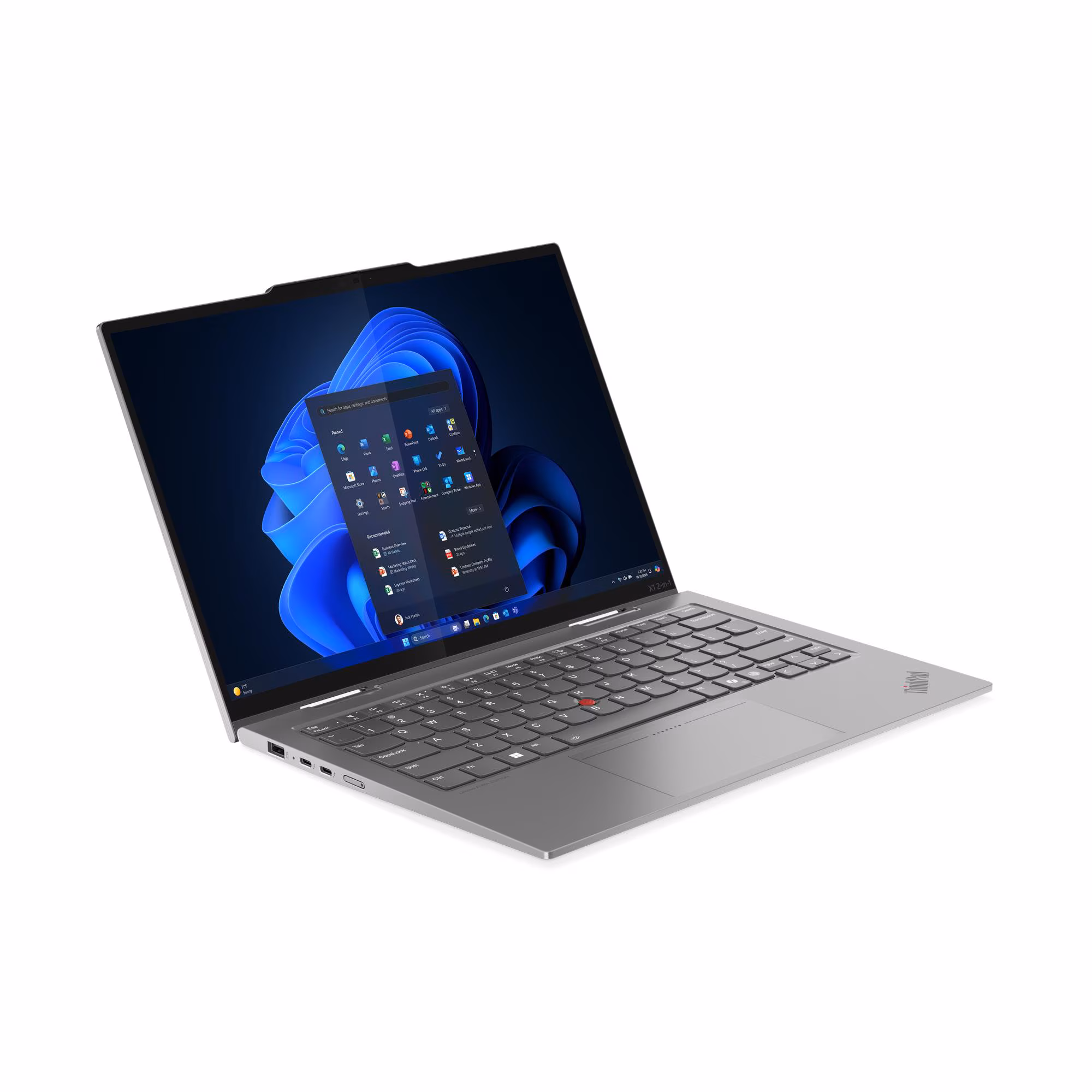 Noutbuk Lenovo ThinkPad X1 2-in-1 Gen 10 (21NU00J7FW) — Noutbuklar, Bakı (3)