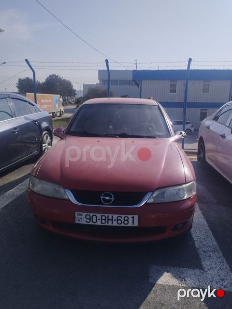 Opel Vectra B, qırmızı rəng, sedan/götürmə tipli kuzov (5 qapı) — Qobu