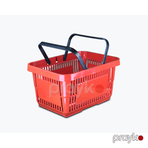 Plastik Market Səbəti 20L – Rahat və Dayanıqlı Alış-veriş Səbəti — Bakı