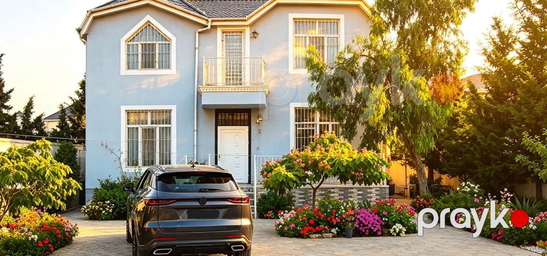 Satılır 5 otaqlı həyət evi/bağ evi 200 m² — Ev, villa, Bakı (2)