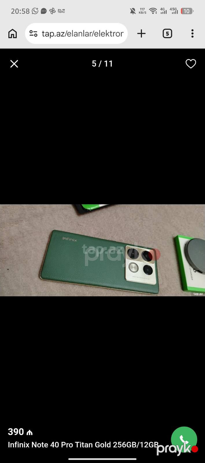 İnfinix note 40 pro — Infinix, Bakı (2)