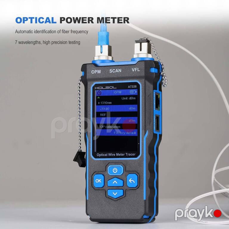 Network Cable Tester LAN RJ45 Optical Wire Meter Power Meter Tester Kolsol NF-8508 — Şəbəkə və server avadanlığı, Bakı (7)