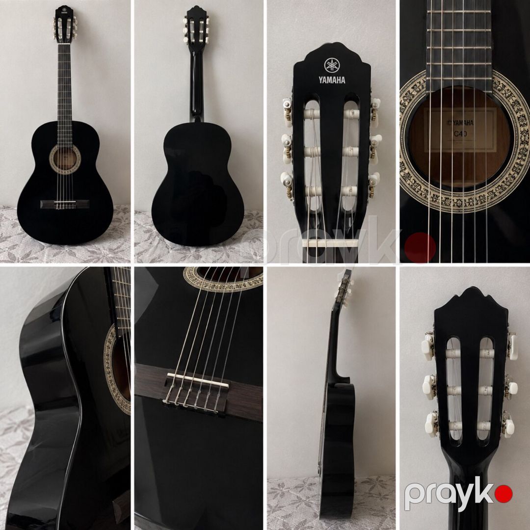 Gitara Yamaha C40 Black — Musiqiə alətləri, Sabirabad (2)