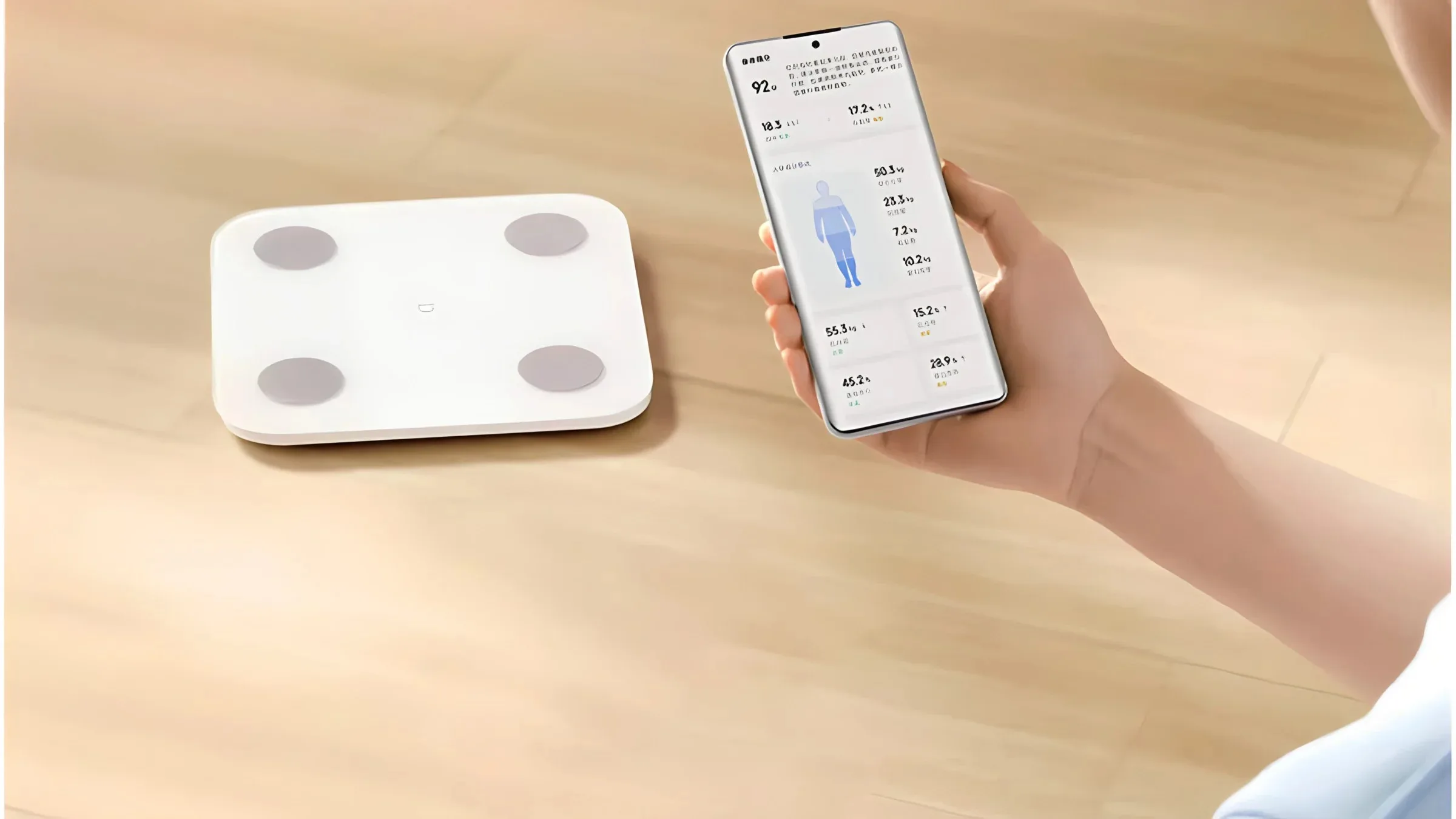 Tərəzi Xiaomi Body Composition Scale S400 — Gözəllik və sağlamlıq, Bakı (2)