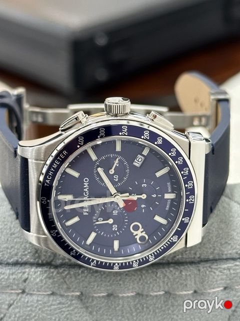 "Salvatore Ferragamo 1927 Chrono" qol saatı — Shr Lux Saat — Şəxsi əşyalar