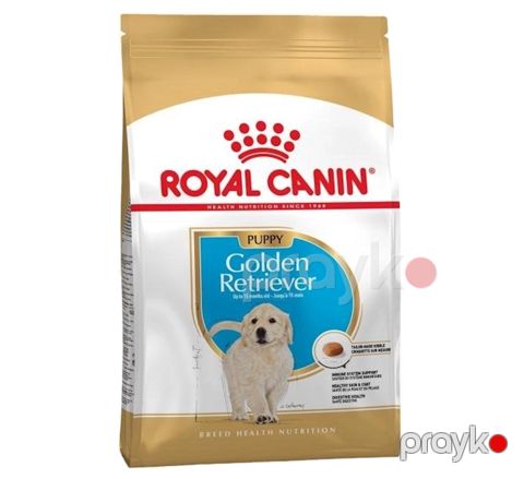 Quru yem Royal Canin Golden Retriever Puppy küçüklər üçün, 12 kq, çəki ilə — Bakı