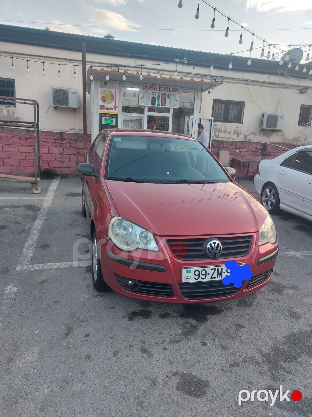 Volkswagen Polo, 5 qapılı hetçbek. Rəngi: qırmızı. Texniki və — Avtomobillər, Digah (2)
