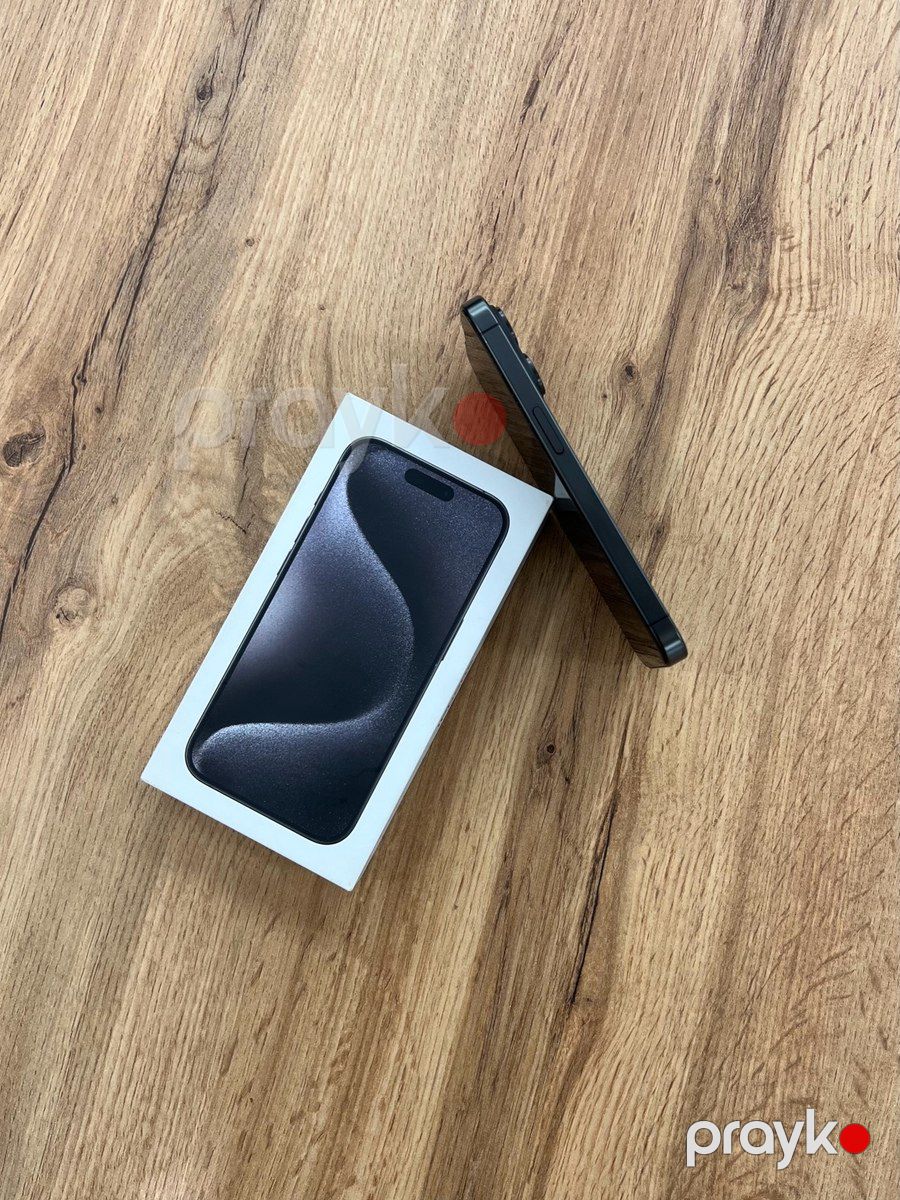 Apple iPhone 15 Pro Black Titanium 128GB/8GB — Smartfonlar, Bakı (3)