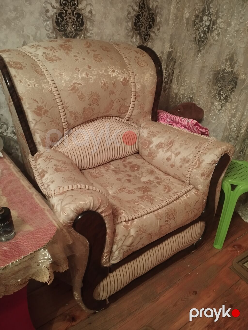 İşlənmiş, Divan-kravat, Divan, Açılan — Yumşaq mobilya dəstləri, Masazır (6)
