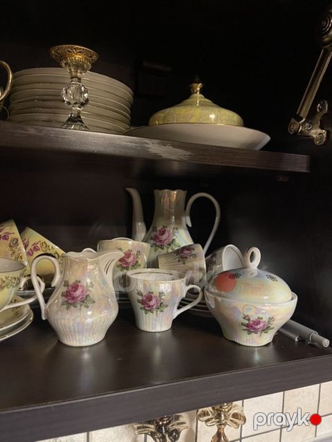 Çay dəsti, rəng - Ağ, Farfor, Almaniya — Bakı