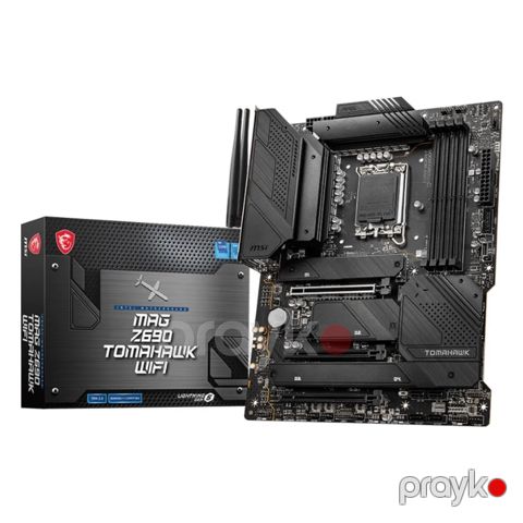 Ana plata “msı mag Z690 tomahawk Wi-Fi DDR5 1700 socket” (Z690) — Bakı