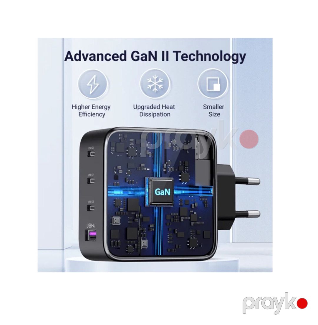 Adapter Ugreen 100W Nexode S 4-Port GaN Fast Charger — Smartfonlar, Bakı (3)