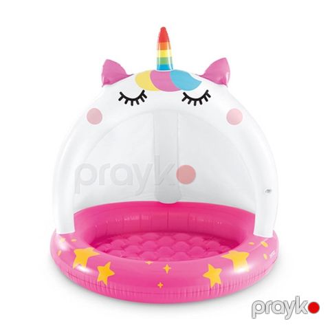 Uşaq hovuzu Intex 58438 M6813 Unicorn, 102x102 sm, 1-3 yaş — Bakı