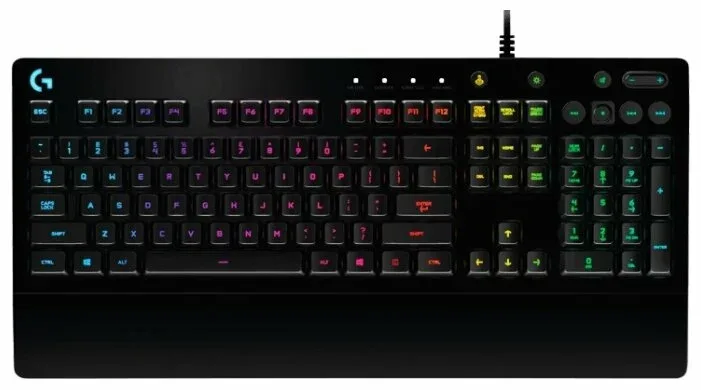 Klaviatura Logitech G213 Prodigy Corded RGB Gaming Keyboard Black — Bakı