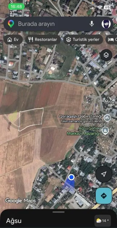 120 sot Torpaq Satılır, Ağsu — Ağsu