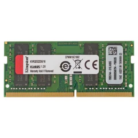 Kingston ValueRAM 16GB DDR4 3200 CL22 2Rx8 Sodımm (KVR32S22D8/16WP) — Bakı