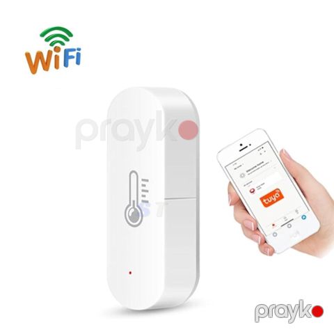 Ağıllı WiFi temperatur və nəmlilik sensoru — Bakı