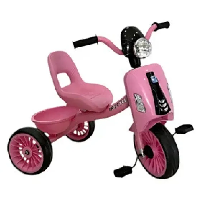 Uşaq üçtəkərli velosipedi 953412-RB çəhrayı 3 yaşa qədər — Bakı