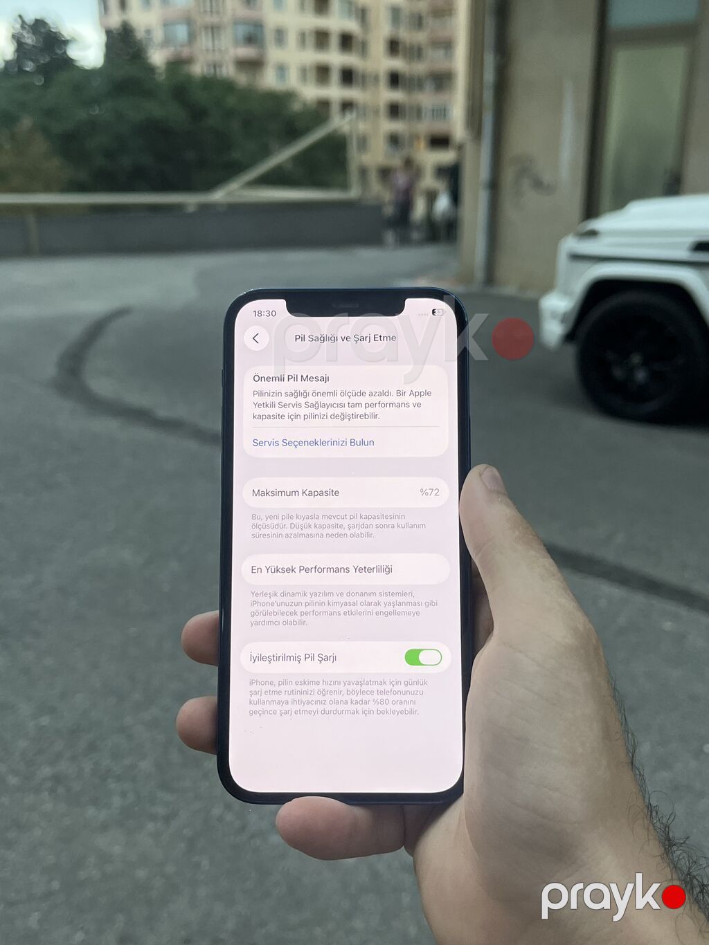 IPhone 12, 64 GB, Göy, Face ID — Apple iPhone, Bakı (4)