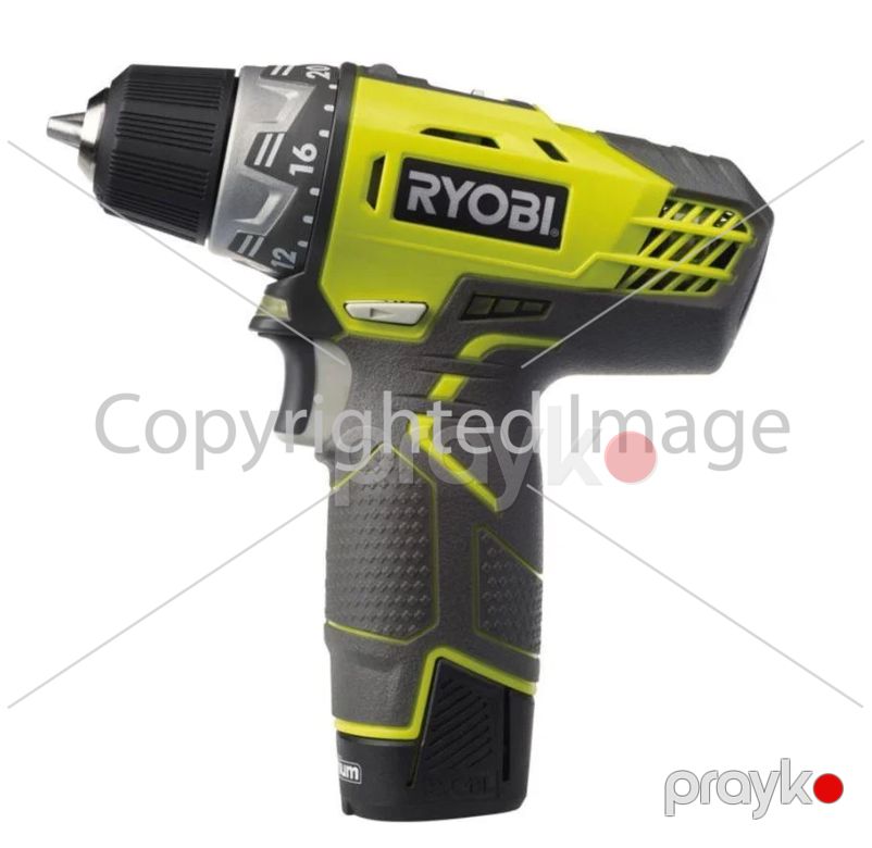 Drel-vintburan akkumulyatorlu Ryobi R12DD-LL13S 5133001802 — Təmir və inşaat, Bakı (2)