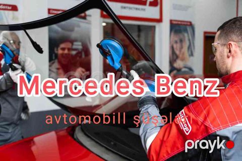 "Mercedes-Benz" şüşələri — Bakı