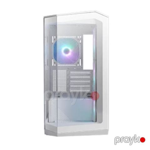 MSI MAG Pano M100R PZ White mATX Kompüter Korpusu — Bakı