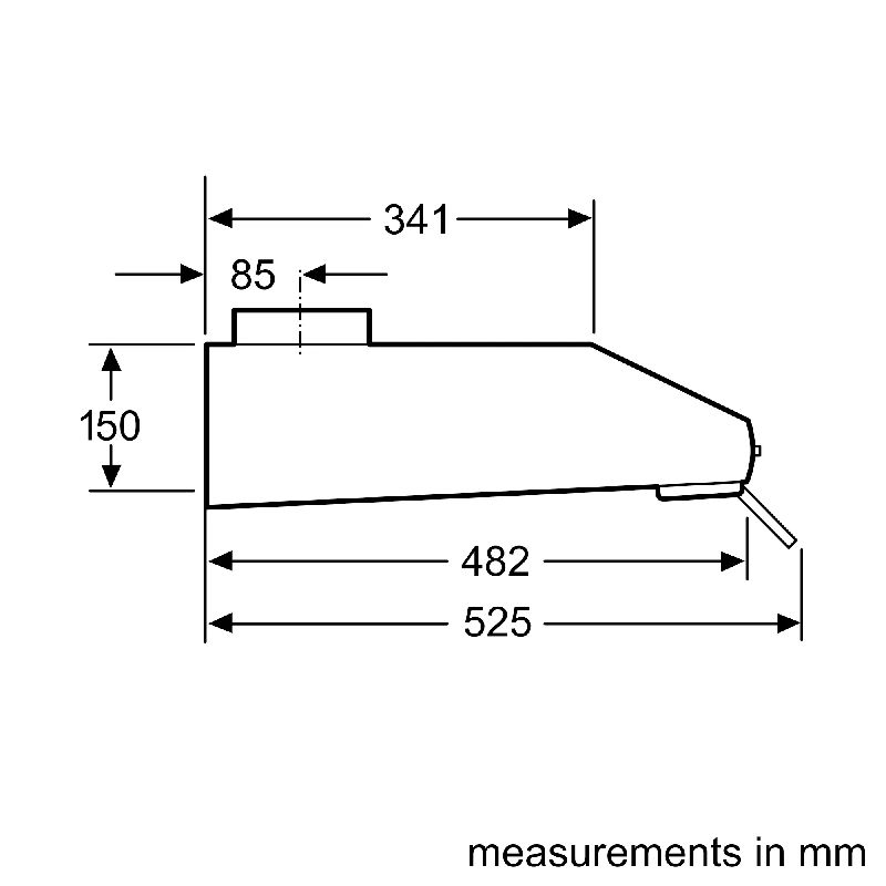 Aspirator Bosch DHU665CQ — Mətbəx cixartma qapıları və aksesuarları, Bakı (6)