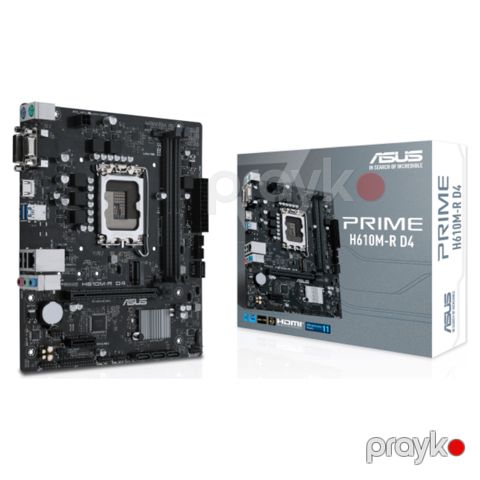Ana plata “Asus Prime H610M-R D4-SI (H610M-R) — Bakı