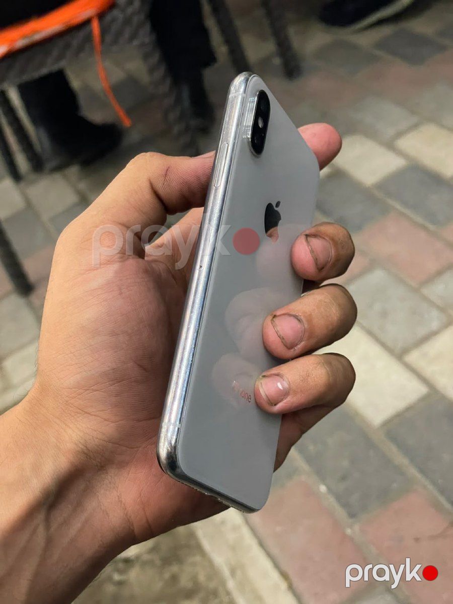 Apple iPhone X Silver 64GB/3GB — Smartfonlar, Bakı (4)