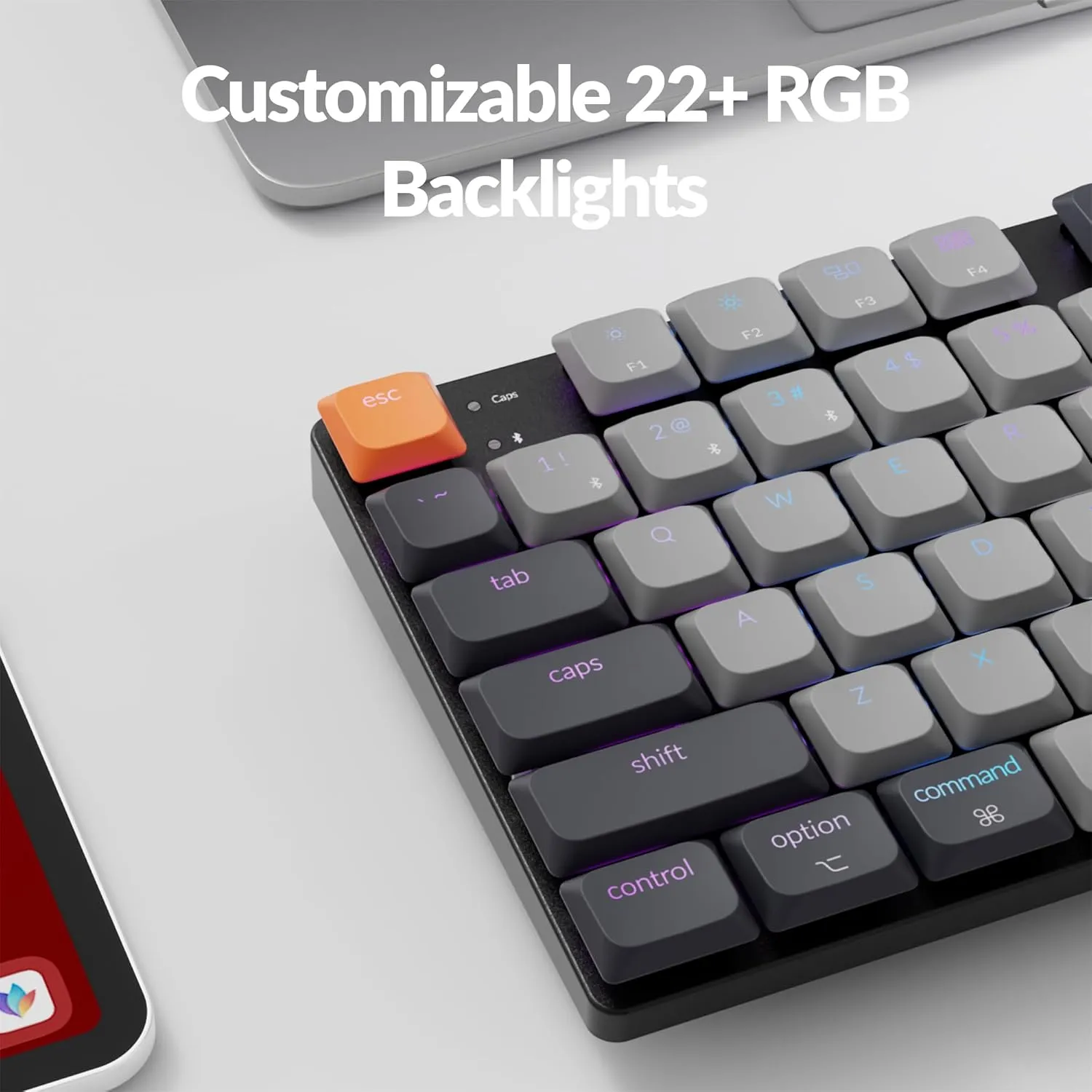 K1 (Version 6) RGB Backlight Red Switch(K1X-B1-AZ) — Klaviaturalar və siçanlar, Bakı (3)