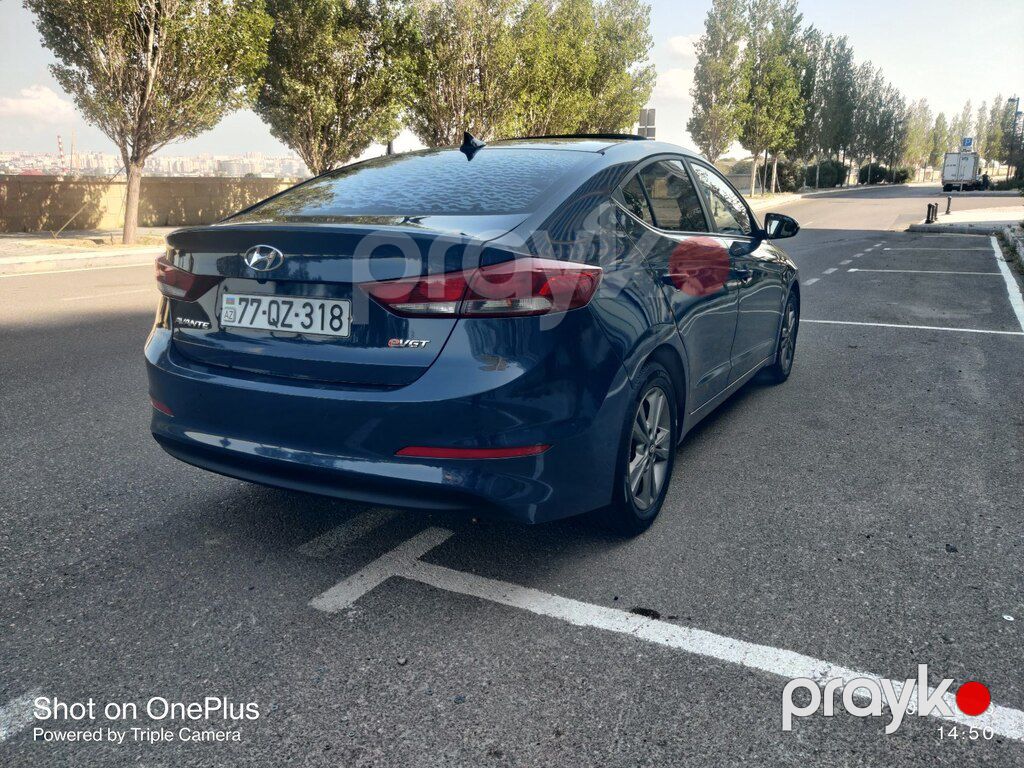 Hyundai Avante, 1.6 L, 2016 il, 113 000 km — Avtomobillər, Bakı (5)