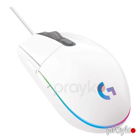 Logitech G203 Lıghtsync Gaming Mouse - Whıte - Emea — Bakı