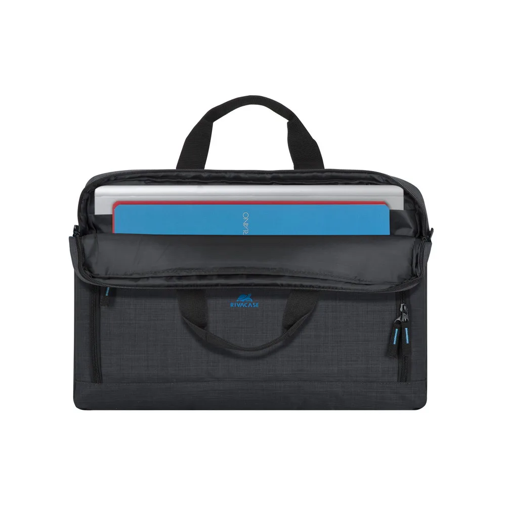 Çanta Rivacase 8058 Black Laptop Bag 17.3" + Wireless Mouse/16 — Mallar, Bakı (6)