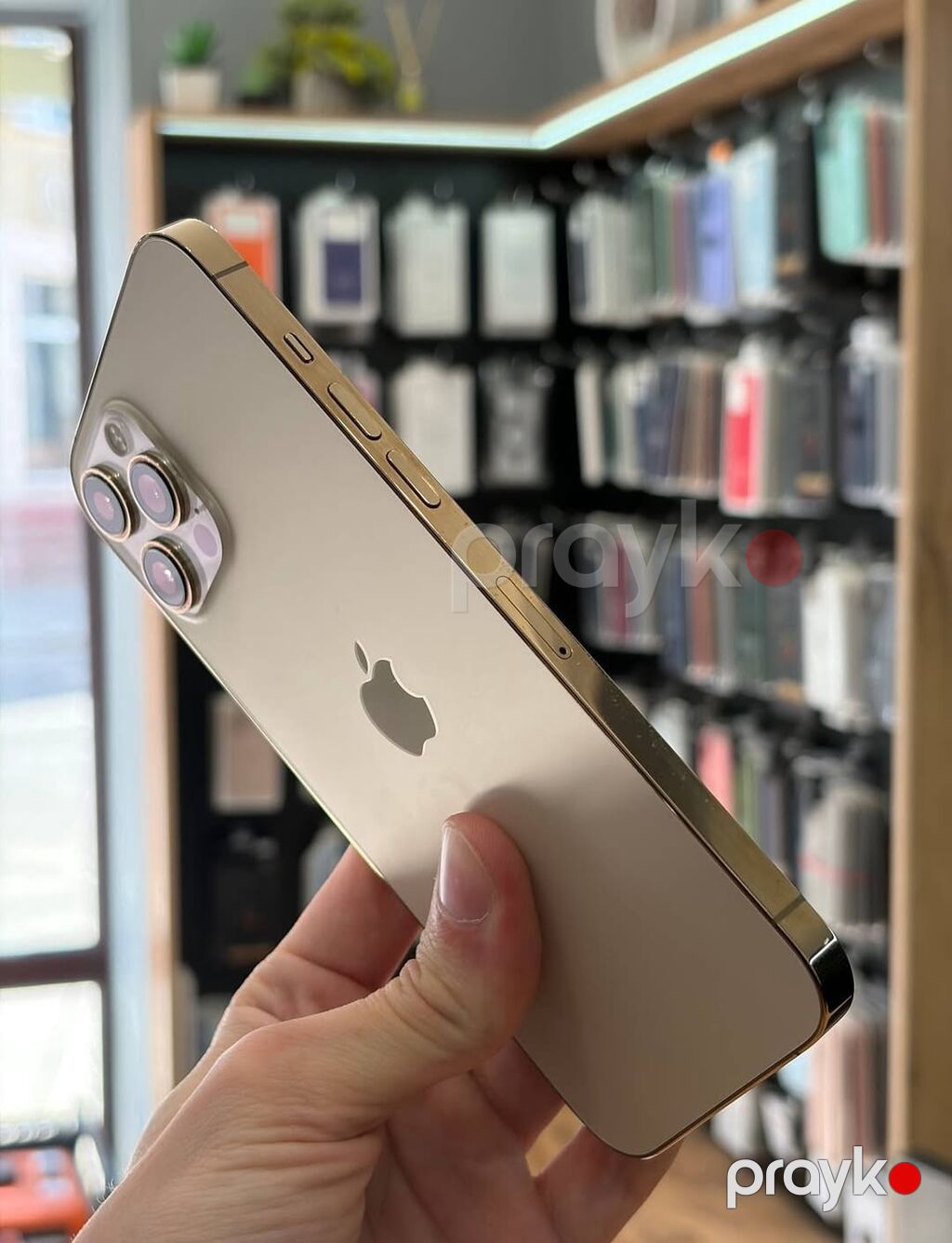 IPhone 12 Pro Max, 128 GB, Qızılı, Zəmanət, Simsiz şarj, Face ID — Apple iPhone, Digah (2)