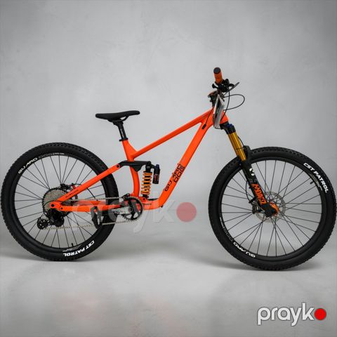 Dağ velosipedi Goose Gu-Gjs, 27.5", narıncı — Bakı