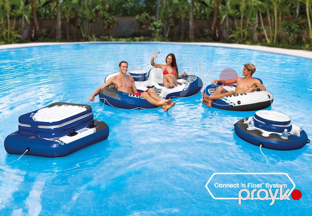 Şişmə su şezlonqu Intex RAX-58837001 River Run II Sport Lounge, 243 x 157 sm — Mallar, Bakı (3)