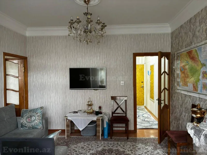 Kirayə verilir 2 otaqlı Mənzil Köhnə tikili 42 m² Bakı, Binəqədi r., 8-ci mikrorayon — Mənzil, Bakı (3)