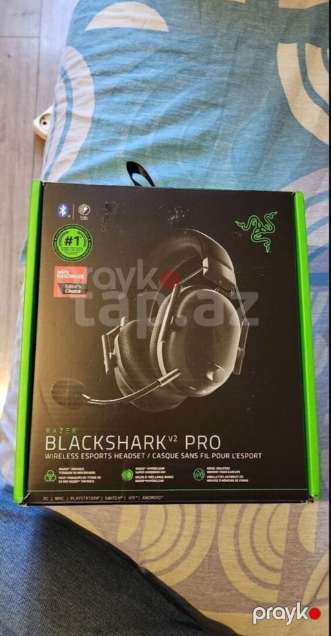 Yeni Simsiz (Bluetooth) Qulaqcıqlar, Razer, rəng - Qara — Bakı