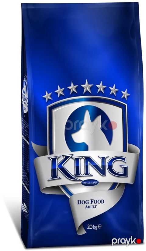 Quru yem yetişkin itlər üçün King Regular 20 kg — Bakı