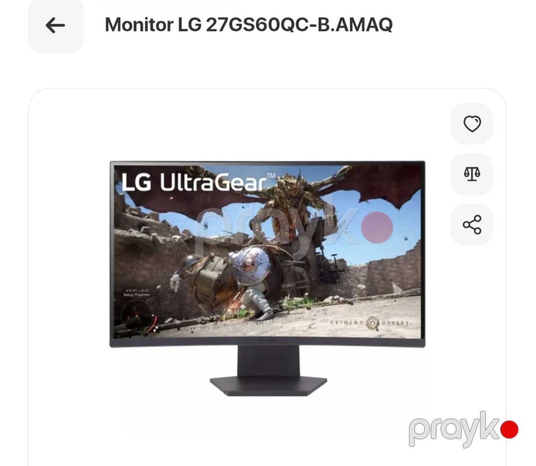 Monitor LG 27 — Kompüterlər və noutbuklar, Bakı (5)