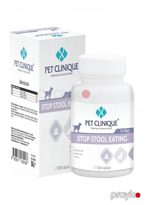 Qida əlavəsi Pet Clinique Stop Stool Eating itlər üçün, 100 həb — Bakı