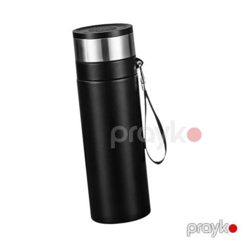 Termos CP090, paslanmayan polad, qara, 500 ml — Bakı